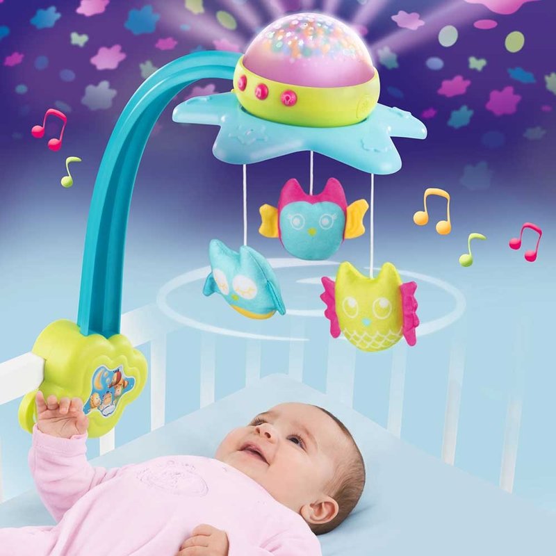 Carusel muzical smoby cotoons star 2 in 1